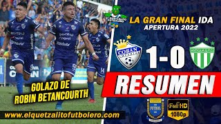 COBÁN DA EL PRIMER GOLPE Cobán Imperial 1 vs Antigua 0 FINAL IDA  Apertura 2022 RESUMEN [upl. by Venice]