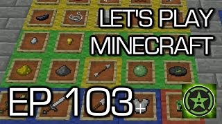 Lets Play Minecraft Ep 103  Dropping List [upl. by Aplihs]