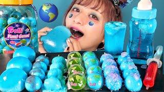 【ASMR】地球グミを食べる🌎  【Eating Sounds】Planet gummi [upl. by Nevin]