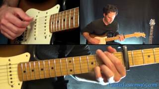 Hallelujah Guitar Lesson Part 2  Jeff Buckley [upl. by Aizitel]