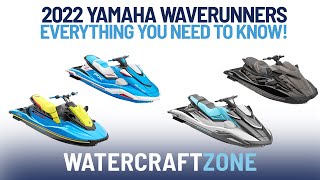 2022 Yamaha WaveRunner Range Unveiled  Everything You Need To Know  Watercraft Zone [upl. by Garrick535]