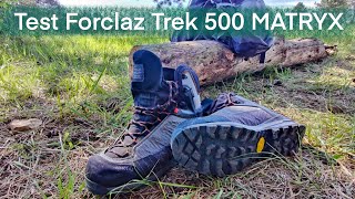 TEST CHAUSSURES DECATHLON FORCLAZ TREK 500 MATRYX [upl. by Eiramanna]