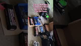 Traxxas Wide Maxx size Comparing t9 1  16 Scale Beast Maxx and Dji Neo Drone ✨✨🥰 traxxasxmaxx rc [upl. by Forbes]