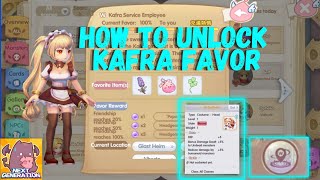 How to Unlock Kafra Favor  RAGNAROK X NEXT GENERATION [upl. by Oniliuqnart736]