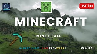 One block world minecraft Gamerz Shaft minecraft minecraftlive [upl. by Steffen]