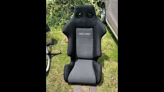 ha36v アルトバン 憧れのバケットシート取付 RECARO SR1 純正シートレール流用 [upl. by Mosi]