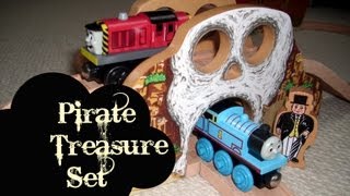 Wooden Thomas And Friends Pirate Treasure Set [upl. by Mosira]