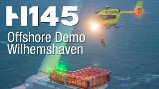 H145 Offshore Demo Wilhemshaven [upl. by Ynnol]