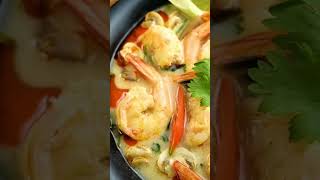 Authentic Thai Tom Yum Goong 🦐🌶️ Easy Thai Recipe ❤️ [upl. by Asenej]