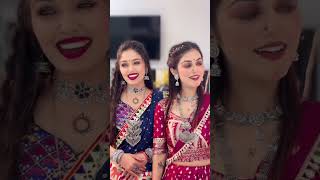 ✨day1 navratrispecial navratri gujaratgujjus makeup garba reelstransition instagood [upl. by Ynnahc]