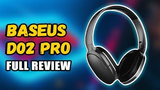 Baseus D02 Pro Wireless Headphones Review  Best Aliexpress Bluetooth Headphones [upl. by Annerahs126]