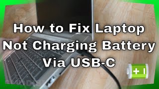 How to Fix Laptop Not Charging Battery Via USBC  HP EliteBook 8308601040 G4G11 Common Solution [upl. by Findlay]