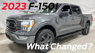 New Changes for the 2023 Ford F150 Whats Different [upl. by Lambart]