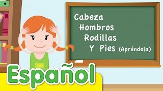 Cabeza Hombros Rodillas Y Pies Apréndela  Canciones Infantiles  Super Simple Español [upl. by Lenrow878]