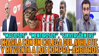 SOCIO DEL ATHLETIC REVIENTA AL BARÇA POR LA CAMPAÑA DE ACOSO A NICO DE LAPORTA TEBAS Y SU PRENSA [upl. by Decima]