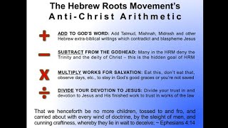 Another Look At The Hebrew Roots Movement falsedoctrines acts15 [upl. by Wang]