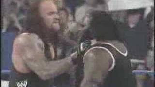 WWE Smackdown vs Raw 2007  Kane chokeslams Triple H through the roof of Hell in a Cell kane wwe [upl. by Inaffyt39]