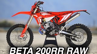 2024 BETA 200RR Two Stroke RAW [upl. by Leahicm]