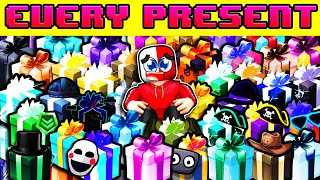 I Opened 1 OF EVERY PRESENT In Five Nights TD [upl. by Artenek]