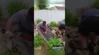 Watch How We Rebuild this Pondless Waterfall in Just One Minute [upl. by Idisahc]