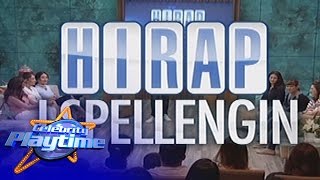 Celebrity Playtime Hirap ISpellingin [upl. by Alad396]