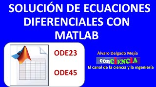 ⚠️ CÓMO RESOLVER ECUACIONES DIFERENCIALES CON MATLAB [upl. by Lillywhite]