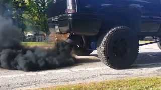 24v Cummins rollin coal [upl. by Ynelram]