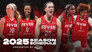 2025 Indiana Fever Schedule Release Trailer [upl. by Atter]