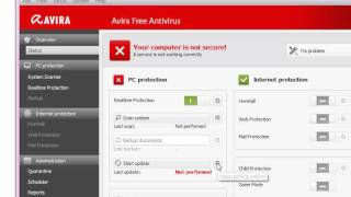 การติดตั้งและใช้งาน Avira Free Antivirus 2012 [upl. by Kwarteng]