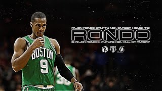 Rajon Rondo Crafty Career Highlights  Crazy Highlights [upl. by Dimmick]