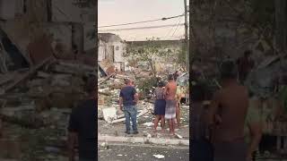 Explosão de gãs Maceió  AL [upl. by Tedie]