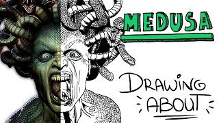 LA INCREÍBLE LEYENDA DE MEDUSA  Drawing About [upl. by Yale]