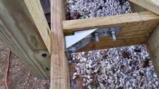 BUILDING A DECK 16X16 How to doityourself [upl. by Andriette]