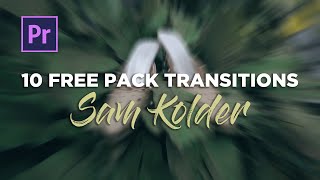 10 Free Smooth Transitions Pack Sam Kolder Plus Tutorial Bahas Indonesia [upl. by Ginger]