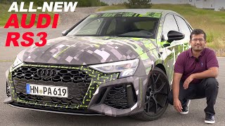 allnew 2022 Audi RS3 400 hp preview with AWD drifting [upl. by Eyeleen]