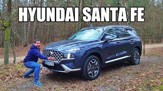 Hyundai Santa Fe 2021 Hybrid FWD  Better Looking Pallisade ENG  Test Drive and Review [upl. by Solana843]