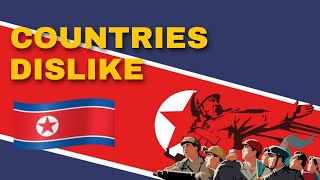 🇰🇵 Top 10 Countries that Hate 😠 North Korea  Includes USA France amp Germany  Yellowstats 🇰🇵 [upl. by Gerhardine]