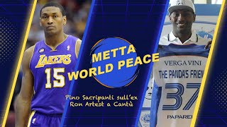 Metta World Peace un campione NBA a Cantù [upl. by Eitirahc]