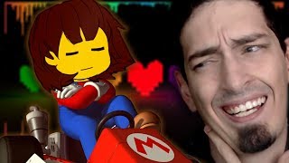 O JOGO DE KART DO UNDERTALE  UNDERRACER  MRGUINAS [upl. by Nnyltiac]