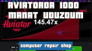 AVIATORDA 1000 MANAT UDUZDUM  COMPUTER REPAIR SHOP 2 BÖLÜM [upl. by Letty]