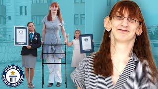 Tallest Living Woman  Guinness World Records [upl. by Aeriell]