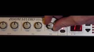 Tascam DP2432SD Tutorial 5 Send Effects [upl. by Corder]