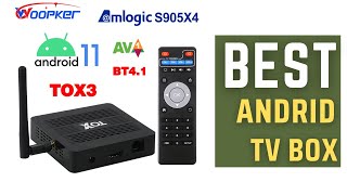 Best Android TV Box in 2024  Woopker TOX3 Android TV Box Review [upl. by Ula812]