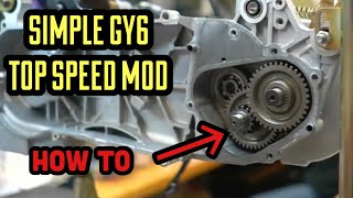 How to make a GY6 faster  FINAL DRIVE GEARS EPISODE 3 [upl. by Owades]