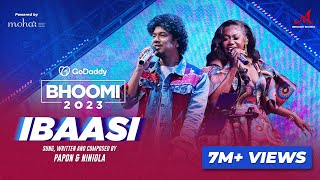 Ibaasi  GoDaddy IN Bhoomi 2023  Papon Niniola  Salim Sulaiman  Afro Assamese Bihu African Deori [upl. by Acinyt]