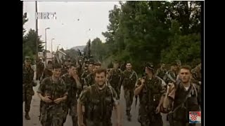 Ulazak Hrvatske Vojske u Glamoc  Liberation of Glamoc by Croatian Army  29071995 [upl. by Powell172]