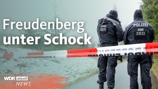 Freudenberg Zwölfjähriges Mädchen Luise wurde getötet  WDR aktuell [upl. by Orodoet15]