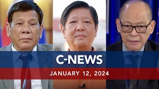 UNTV CNEWS  January 12 2024 [upl. by Licastro]