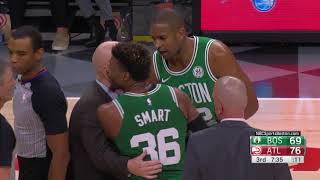 Marcus Smart Gets Ejected For Charging At DeAndre Bembry In Atlanta [upl. by Nitreb]