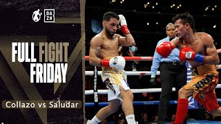 Oscar Collazo vs Victorio Saludar WBA Minimumweight Title Eliminator fullfight [upl. by Alimat]